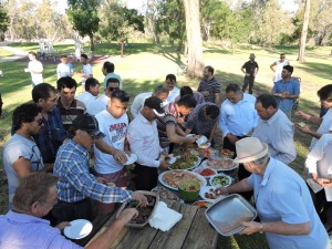 Time to share BBQ
